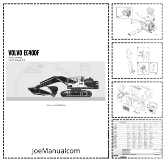 Volvo EC400F Excavator Parts Catalog 20062606A