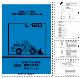 Volvo L120 Wheel Loader Operators Manual 2126696511
