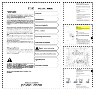 Volvo L120E Wheel Loader Operators Manual 2116696840