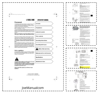 Volvo L150E 180E Wheel Loader Operators Manual 2116696832