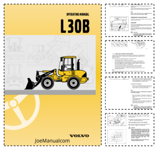 Volvo L30B Wheel Loader Operators Manual L30BGBV2.0