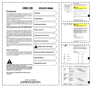 Volvo L90D L120D Wheel Loader Operators Manual 2126696695