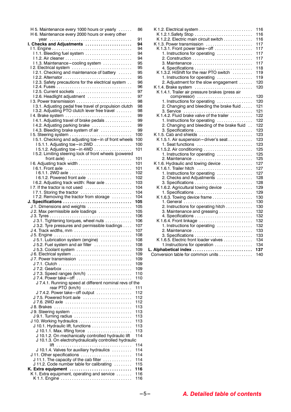 Valtra A72 A82 A92 A72L A82L A92L Tractor Operators Manual - Image 7