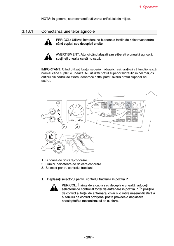 Valtra T3 Series Tractor Operators Manual PT - Image 9