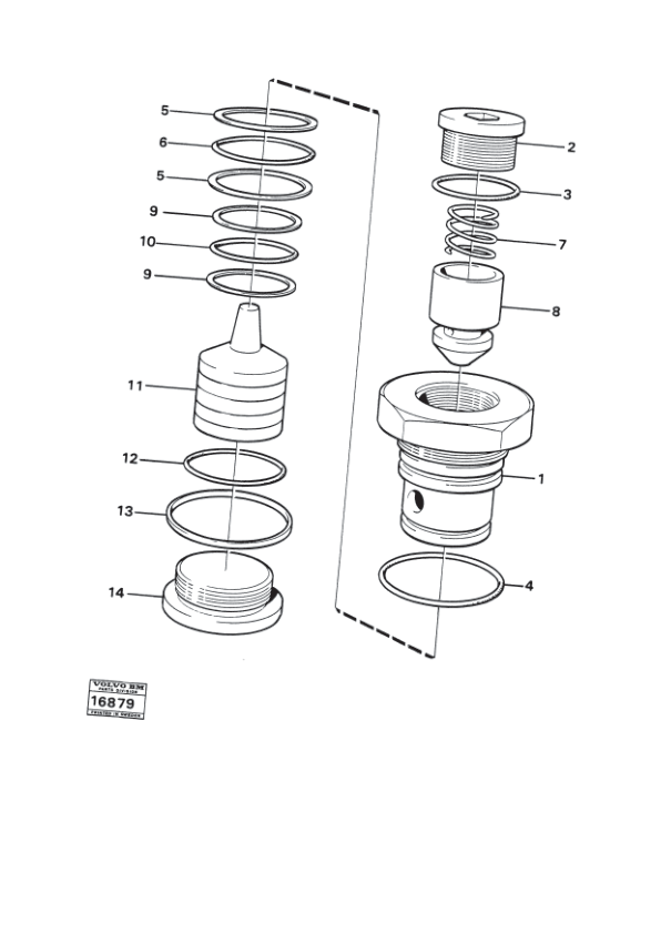 Volvo BM 5350 Articulated Dump Truck Parts Catalog VOE6316697232H - Image 13