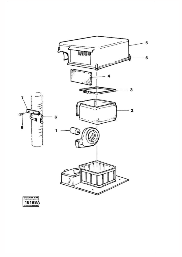 Volvo BM 861 Articulated Dump Truck Parts Catalog 6316697230 - Image 17