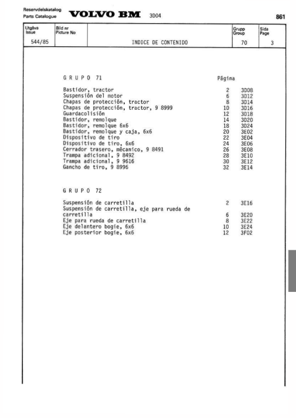Volvo BM 861 Articulated Dump Truck Parts Catalog 6316697230 - Image 15