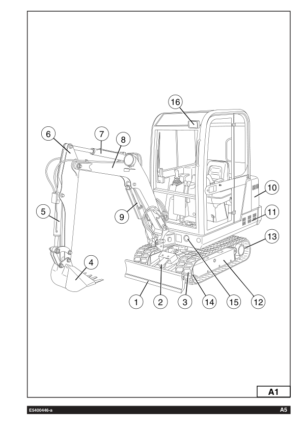 Volvo EC14 Type 246 271 Excavator Operators Maual VOE2144400001H - Image 11