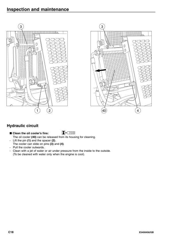 Volvo EC15 Type 265 XR Excavator Operators Manual E5400456GB - Image 14