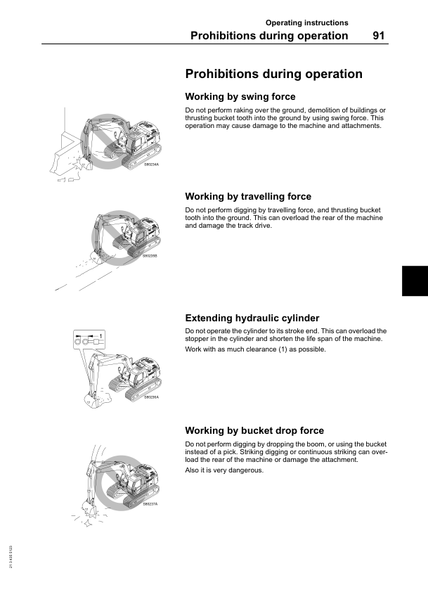 Volvo EC150 Excavator Operators Manual 2134355123 - Image 17