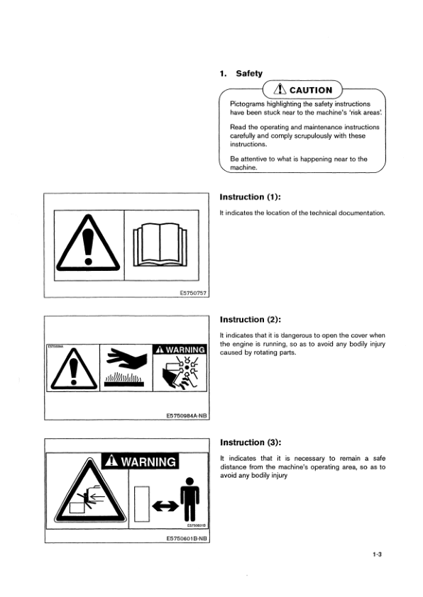 Volvo EC20 Type 263 Excavator Operators Manual VOE2114401003h - Image 5