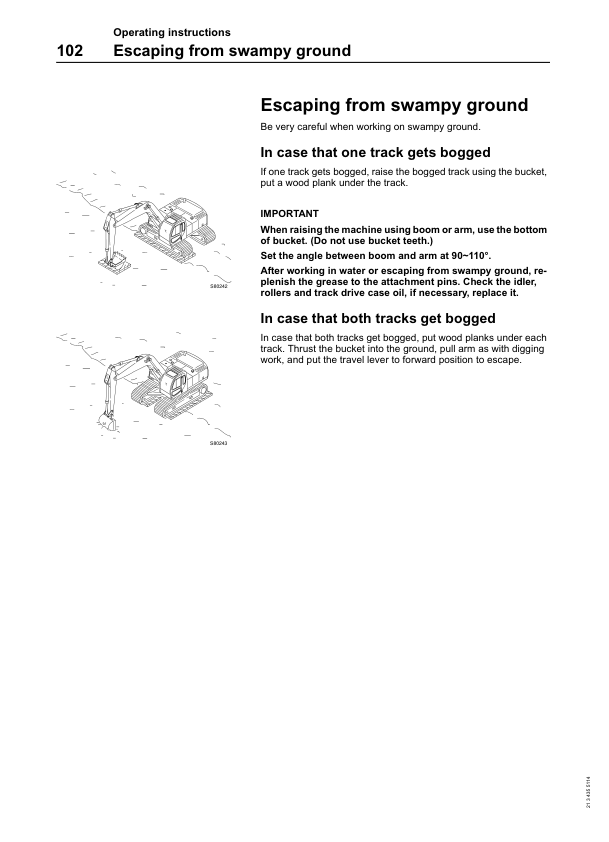 Volvo EC210 Excavator Operators Manual 2134355114 - Image 10