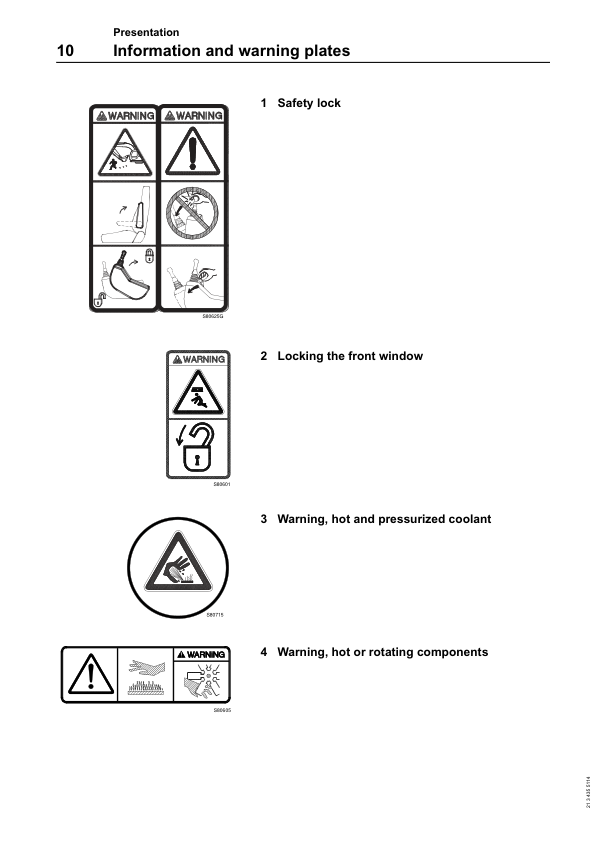 Volvo EC210 Excavator Operators Manual 2134355114 - Image 3