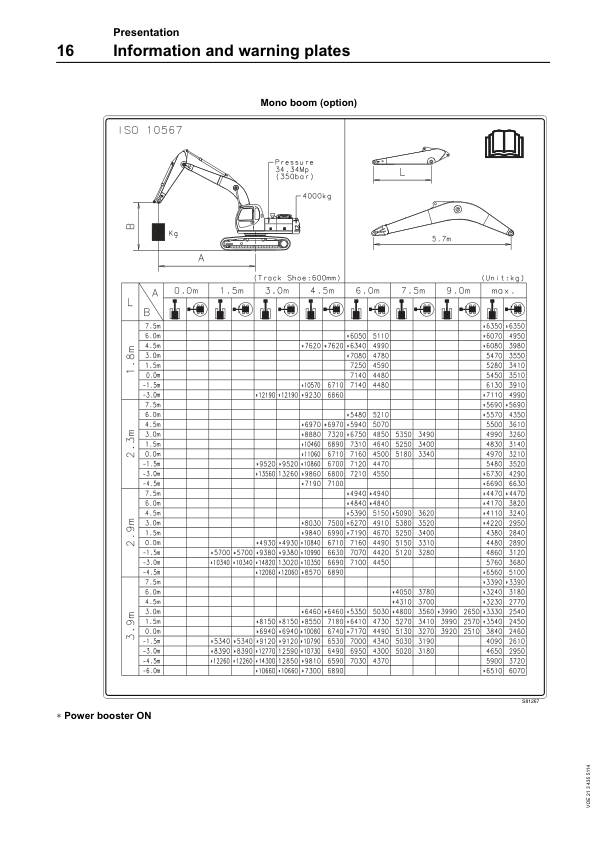 Volvo EC210 Excavator Operators Manual VOE2134355114H - Image 13