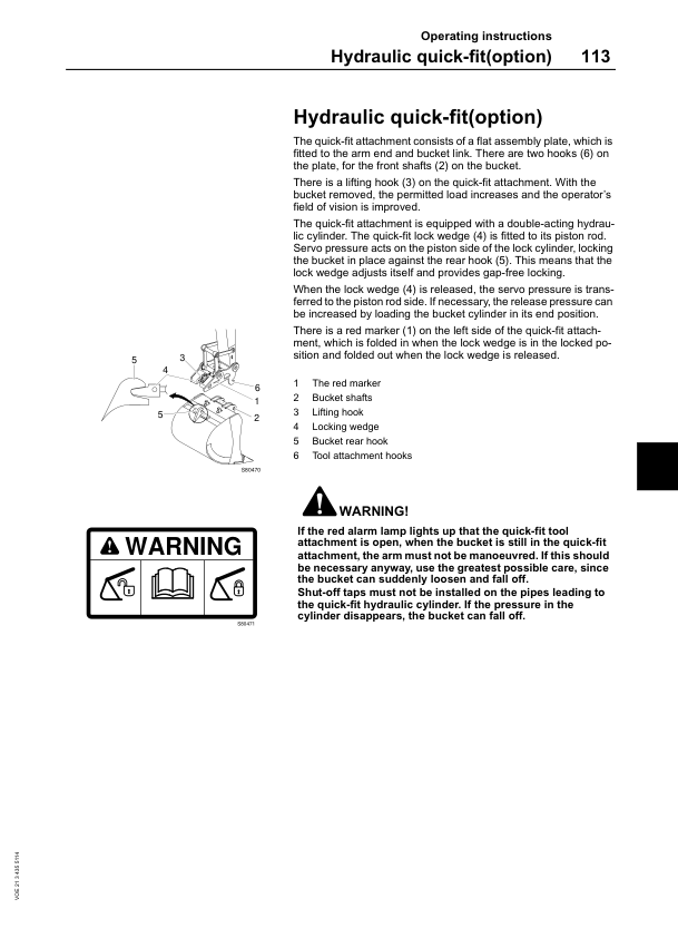 Volvo EC210 Excavator Operators Manual VOE2134355114H - Image 11