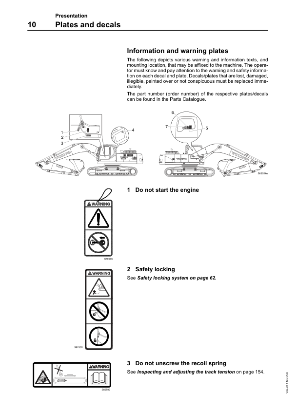 Volvo EC210B Excavator Operators Manual 2114355133 - Image 3