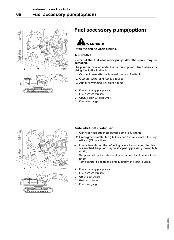 Volvo EC210B Excavator Operators Manual 2114355133 - Image 15
