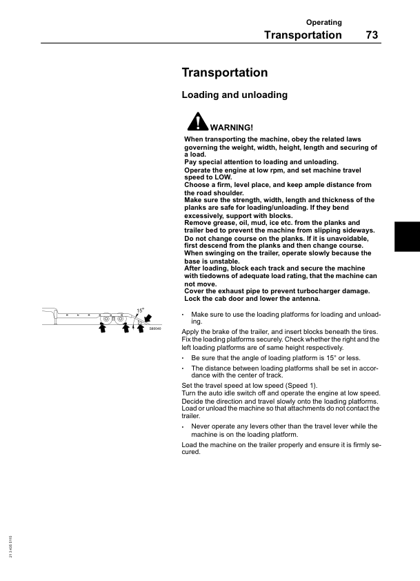 Volvo EC240 Excavator Operators Manual VOE2134355115H - Image 15