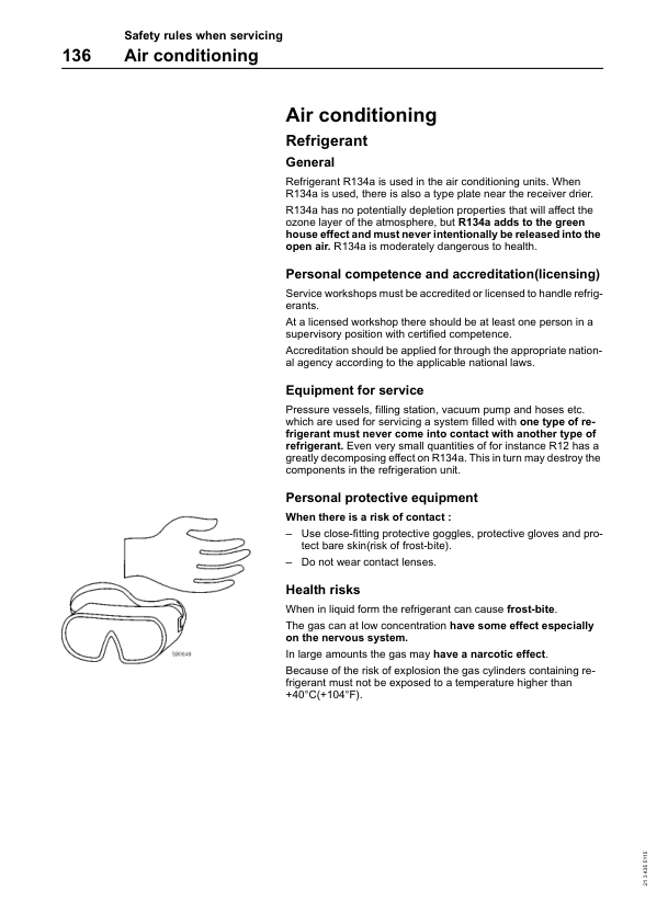 Volvo EC240 Excavator Operators Manual VOE2134355115H - Image 11