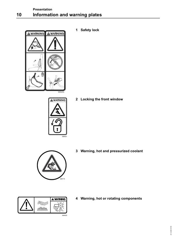 Volvo EC240 Excavator Operators Manual VOE2134355115H - Image 3