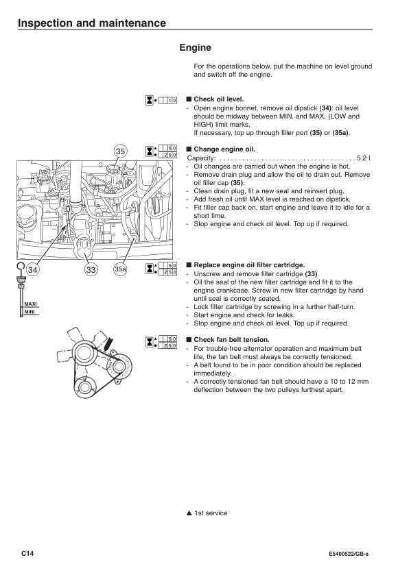 Volvo EC25 Type 281 Excavator Operators Manual 2134400005 - Image 15