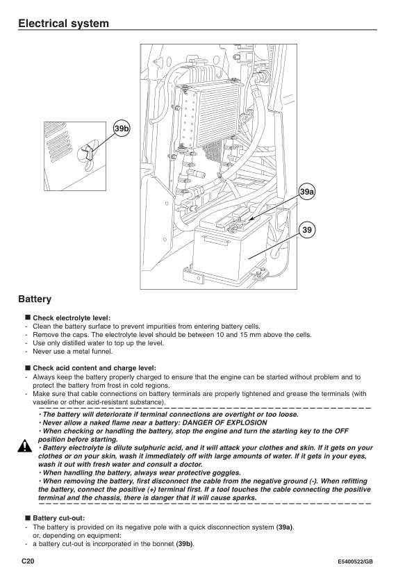 Volvo EC25 Type 281 Excavator Operators Manual 2134400005 - Image 16