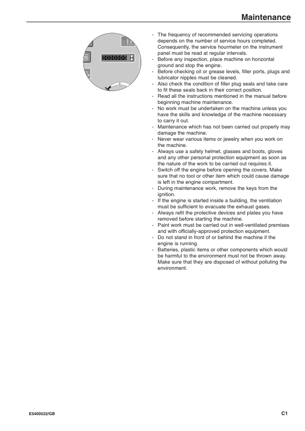 Volvo EC25 Type 281 Excavator Operators Manual 2134400005 - Image 13