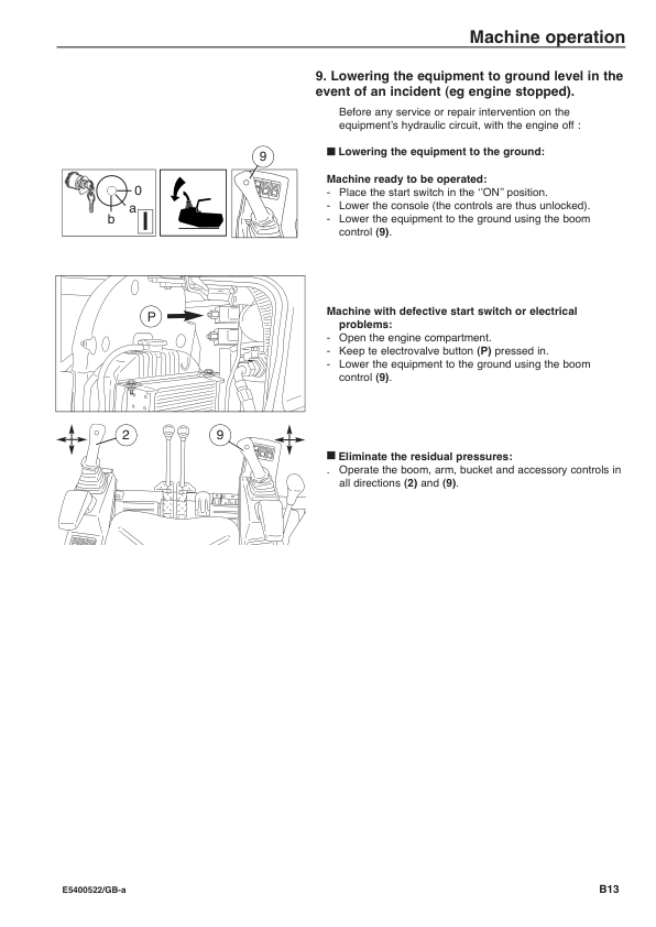 Volvo EC25 Type 281 Excavator Operators Manual 2134400005 - Image 12