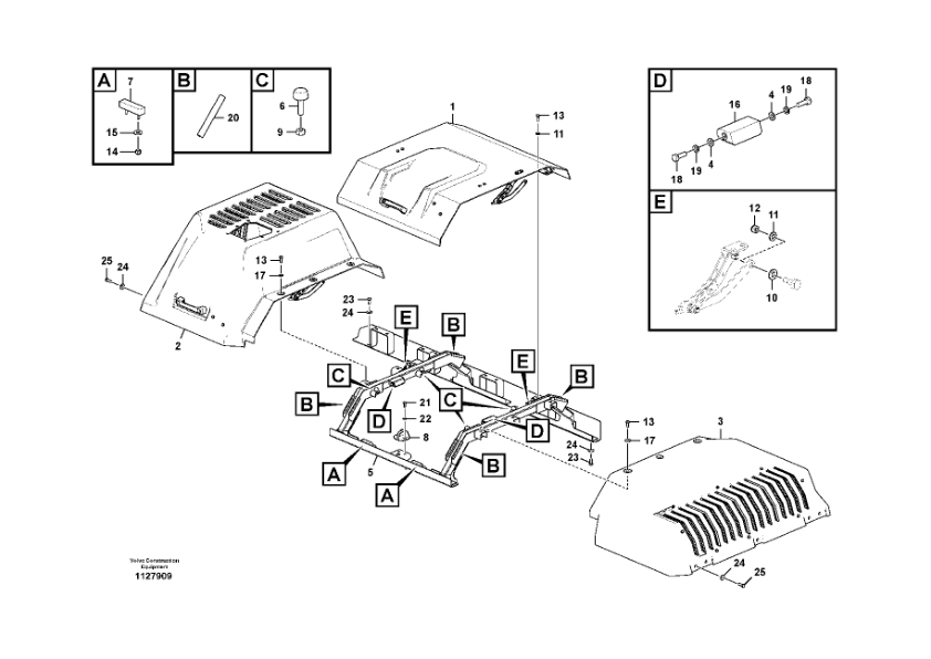 Volvo EC300F Excavator Parts Catalog SN 410011 and UP 20064359A - Image 8