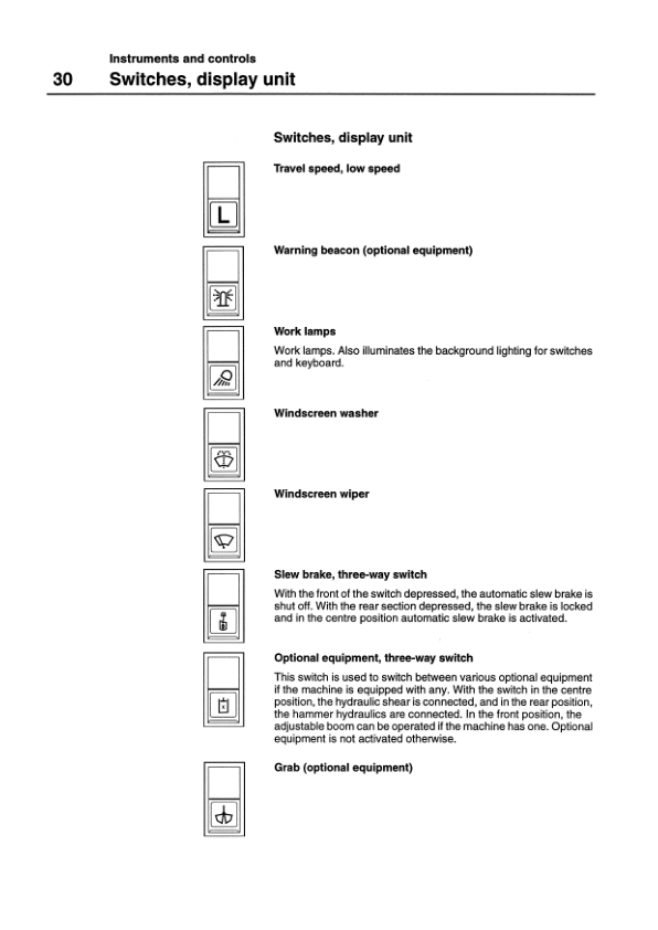 Volvo EC340 Excavator Operators Manual VOE2134301077 - Image 16