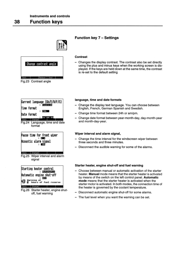 Volvo EC340 Excavator Operators Manual VOE2134301077 - Image 17