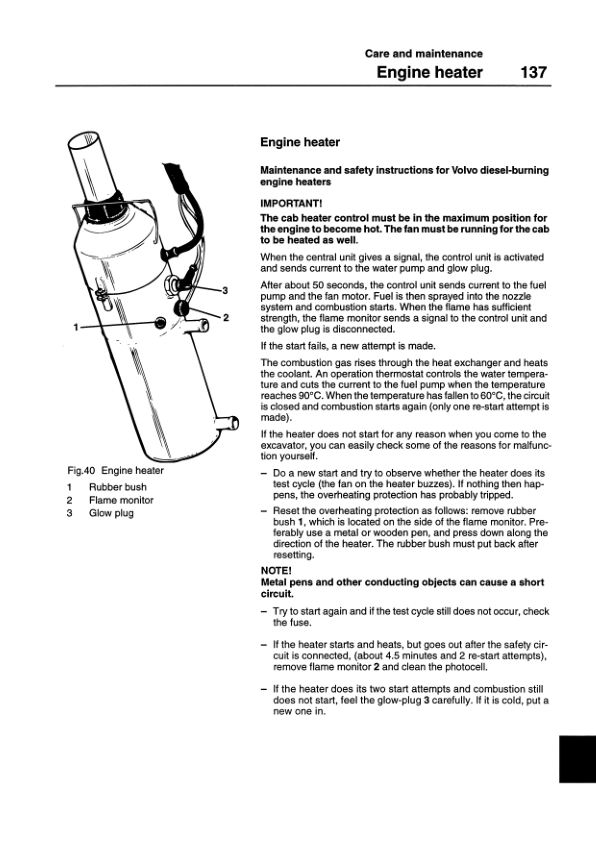 Volvo EC340 Excavator Operators Manual VOE2134301077 - Image 12