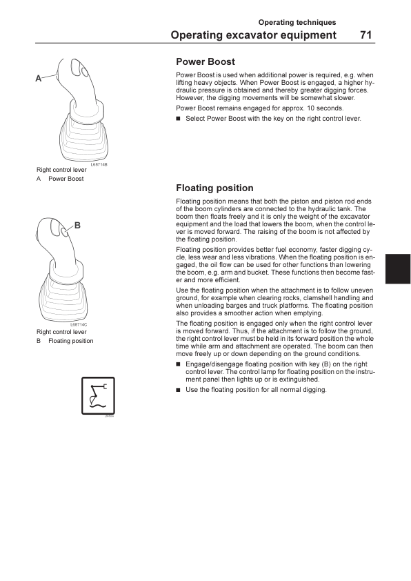 Volvo EW140 Excavator Operators Manual - Image 15