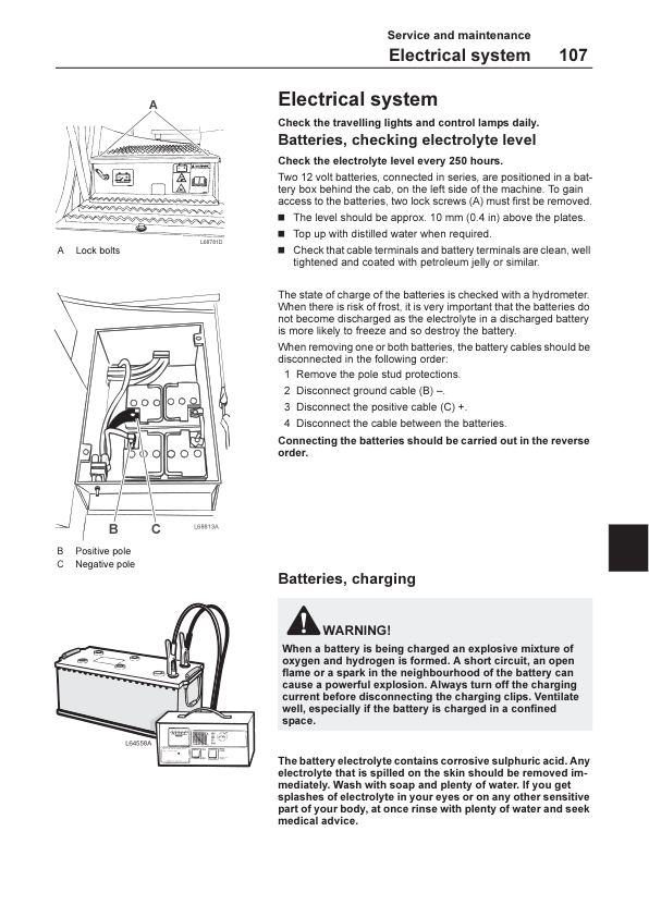 Volvo EW140 Excavator Operators Manual - Image 9