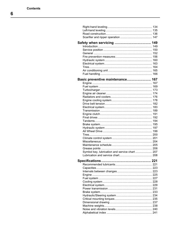 Volvo G700B Grader Operators Manual VOE2114344013H - Image 7