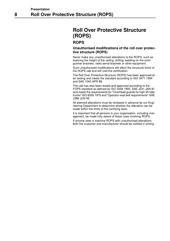 Volvo L70D Wheel Loader Operators Manual 2126696694 - Image 7