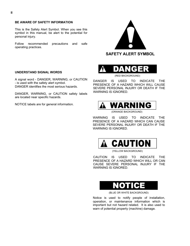 Volvo OMNI IIIA Screed Operators Manual - Image 6