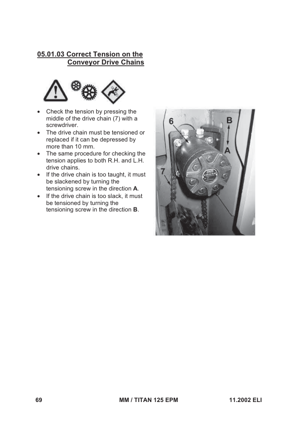 Volvo Titan 125 EPM Tracked Paver Operators Manual SN 16112-17654 - Image 14