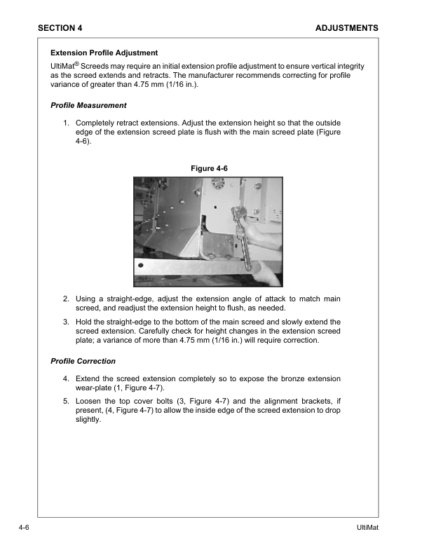 Volvo Ultimat Screed Operators Manual - Image 14