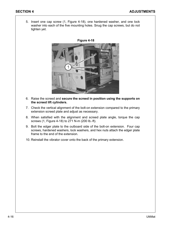 Volvo Ultimat Screed Operators Manual - Image 15