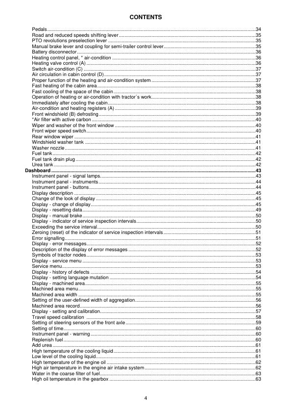 Zetor Crystal Tractor Operators Manual 01-2015 - Image 7