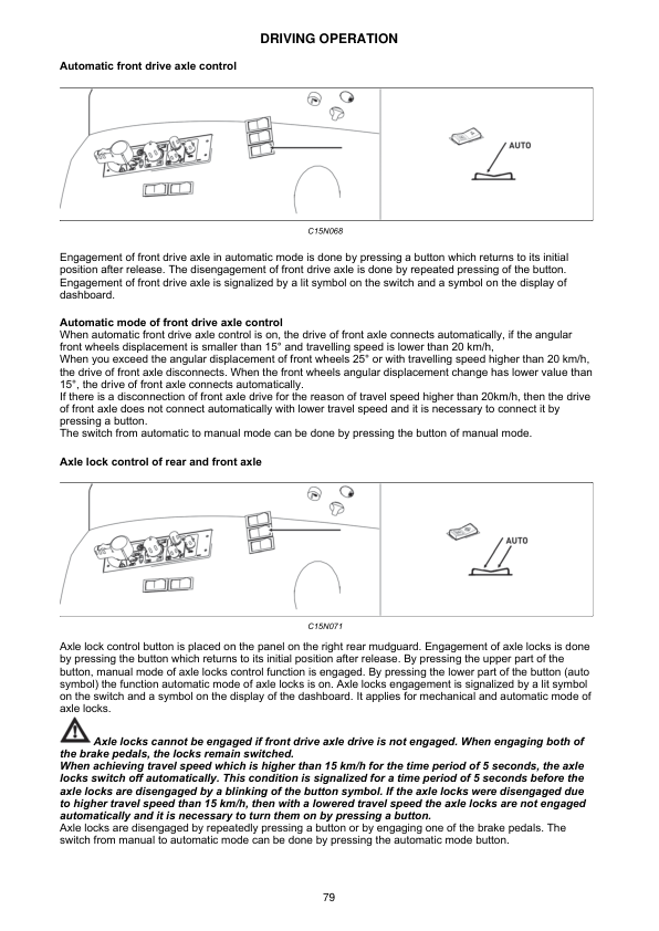 Zetor Crystal Tractor Operators Manual 01-2015 - Image 17