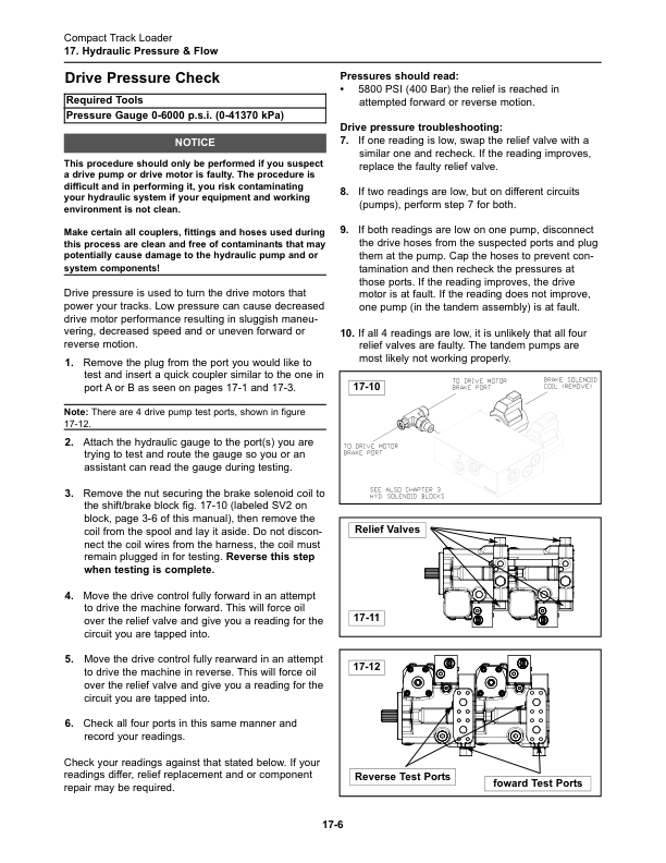 asv RT-135 Max Compact Track Loader Service Manual - Image 10