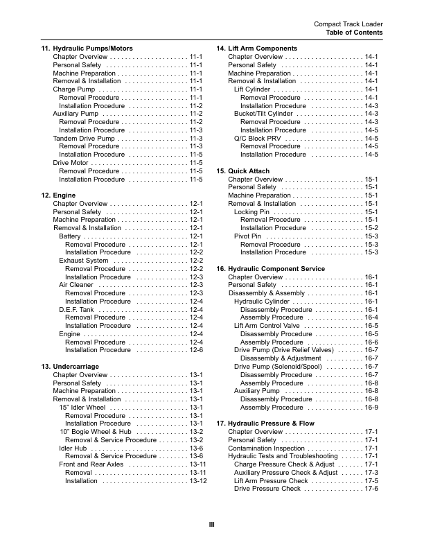 asv RT-135 Max Compact Track Loader Service Manual - Image 5
