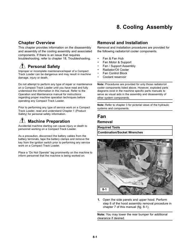 asv RT-135 Max Compact Track Loader Service Manual - Image 14