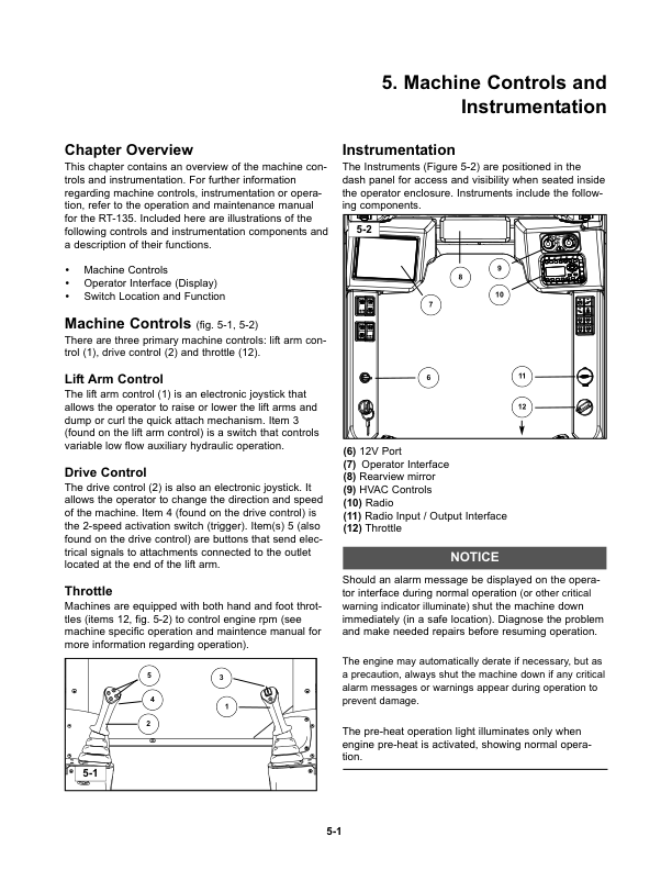 asv RT-135 Max Compact Track Loader Service Manual - Image 12
