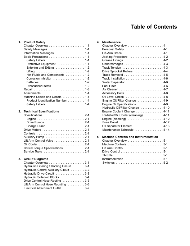 asv RT-40 Compact Track Loader Service Manual - Image 4
