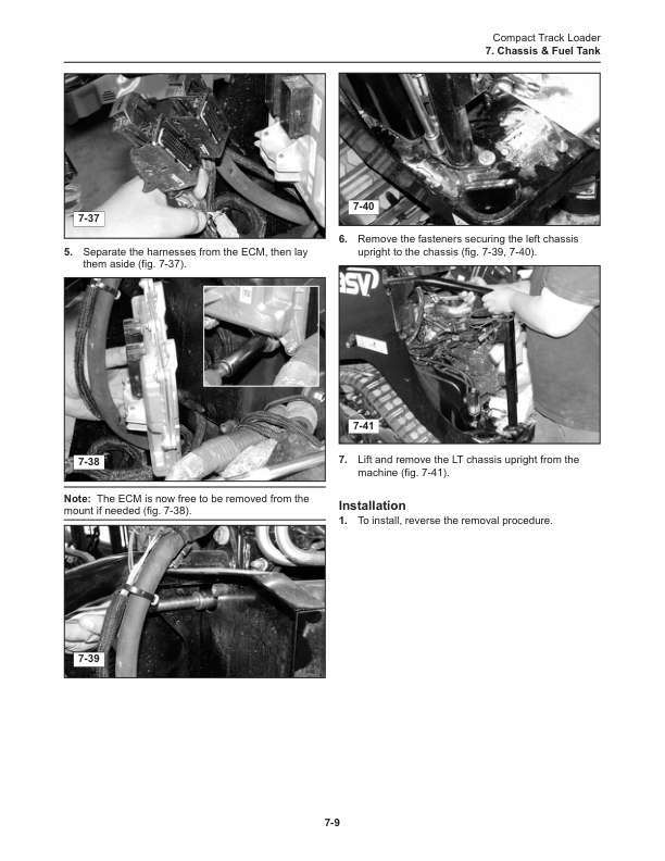 asv RT-40 Compact Track Loader Service Manual - Image 11