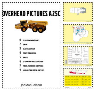Volvo A25C Articulated Dump Truck Service and Maintenance Manual